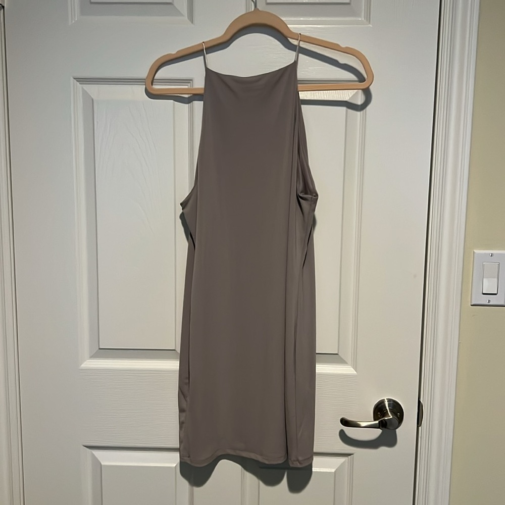 High neck mini dress - Picture 2 of 2